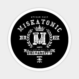 MISKATONIC Distressed Style Magnet